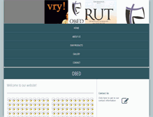 Tablet Screenshot of obed.co.za